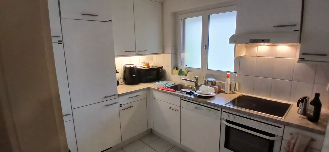 Möbliertes WG-Zimmer an der Langgrütstrasse in Zürich zur Miete – Küche
