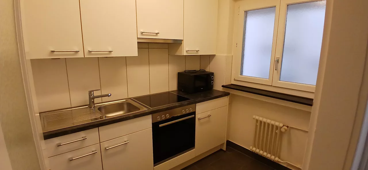 Möbliertes WG-Zimmer an der Langgrütstrasse in Zürich zur Miete – Küche