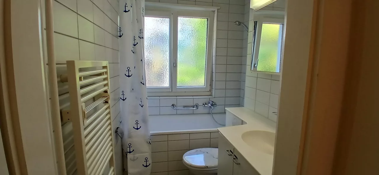 Möbliertes WG-Zimmer an der Töpferstrasse in Zürich zur Miete – Bad