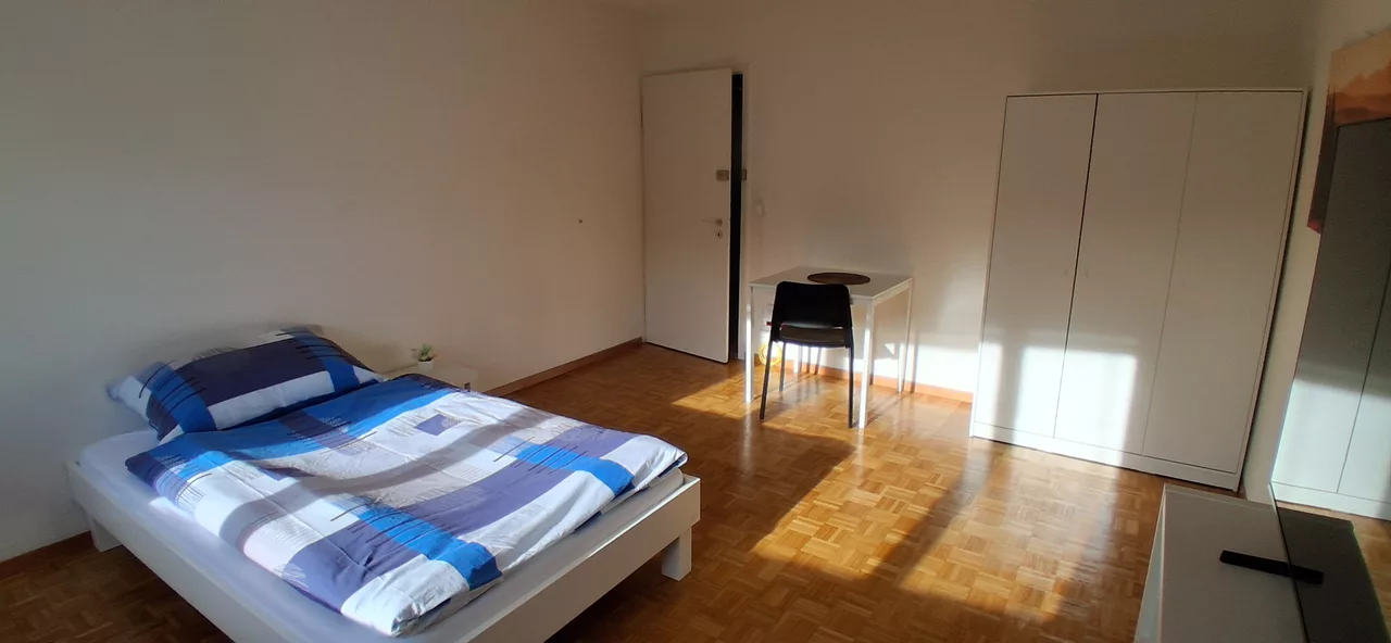 Möbliertes WG-Zimmer an der Langgrütstrasse in Zürich zur Miete – Zimmer