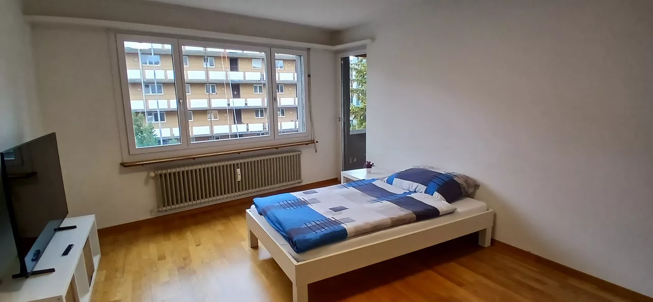 Möbliertes WG-Zimmer an der Langgrütstrasse in Zürich zur Miete – Zimmer