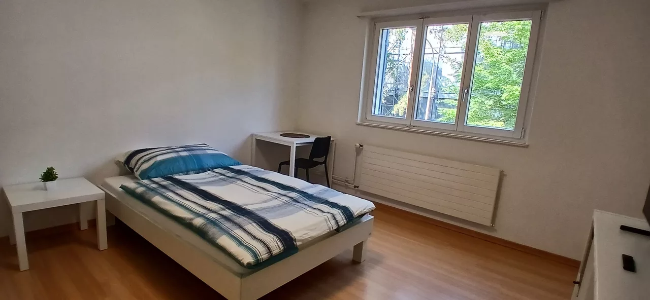 Möbliertes WG-Zimmer an der Töpferstrasse in Zürich zur Miete – Zimmer