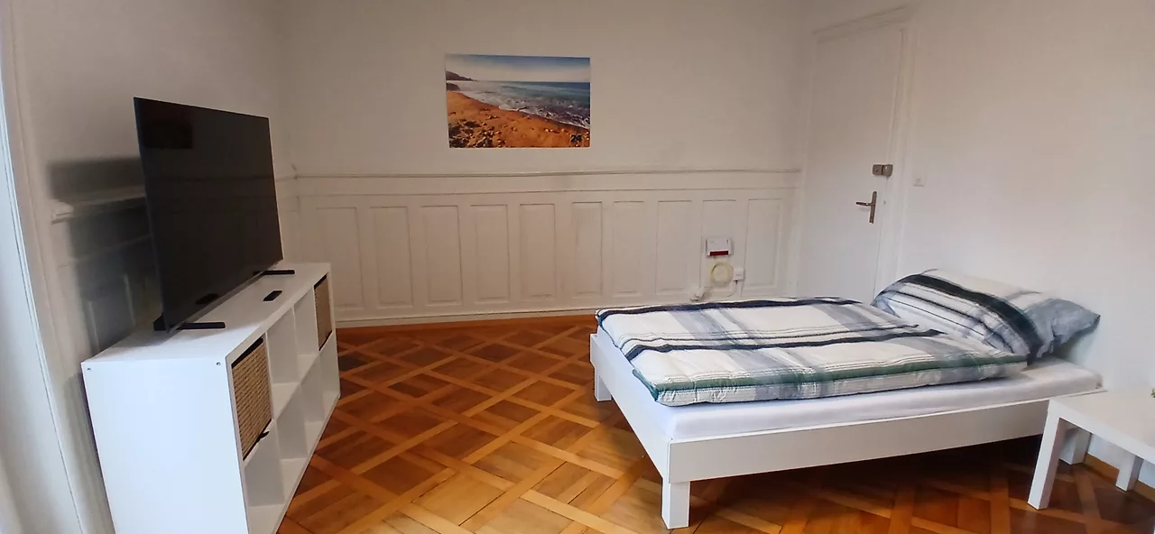 Möbliertes WG-Zimmer an der Minervastrasse in Zürich zur Miete – Zimmer