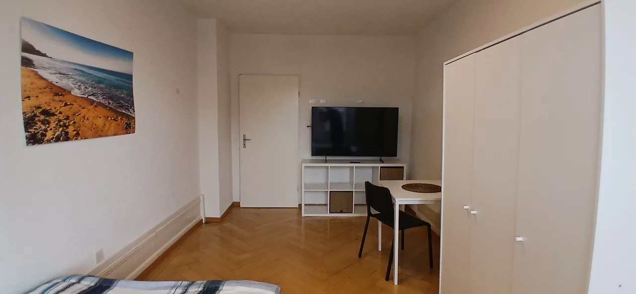 Möbliertes WG-Zimmer an der Minervastrasse in Zürich 15 m² zur Miete – Zimmer