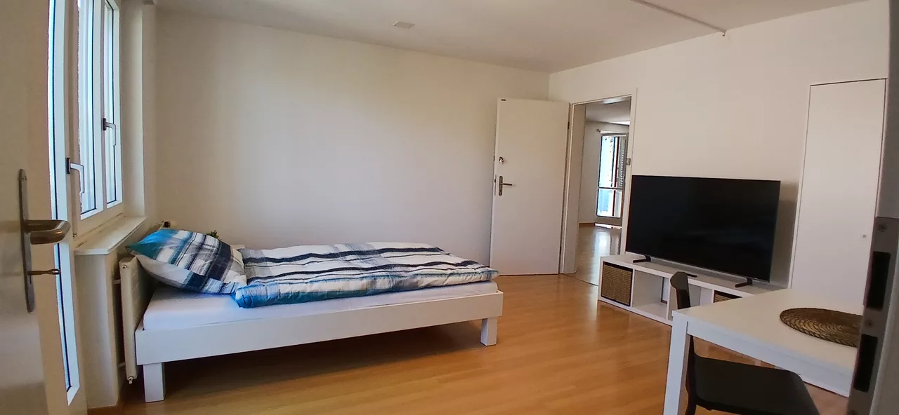 Möbliertes WG-Zimmer an der Töpferstrasse in Zürich zur Miete – Zimmer