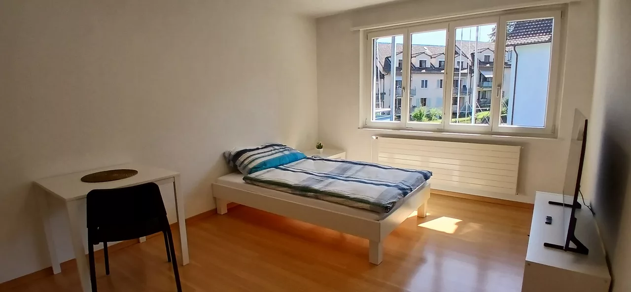 Möbliertes WG-Zimmer an der Töpferstrasse in Zürich zur Miete – Zimmer